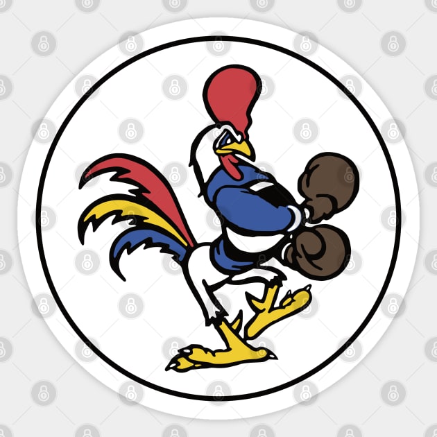 67th Fighter Squadron "Fighting Cocks" Sticker by Beltschazar